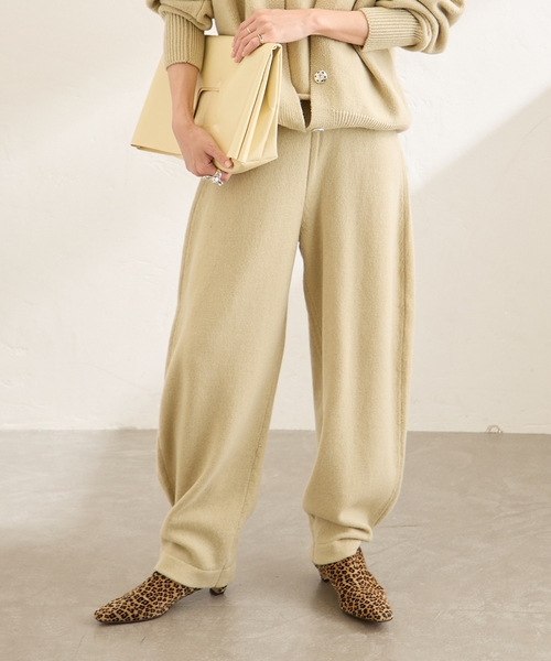 Y.A.Acc（ワイエーアク）の「別注【Y.A.Acc】for JS Knit Pant（その他パンツ・レディース・チャコールグレー/アーミー/ブラウン・FREE）」の15枚目の写真