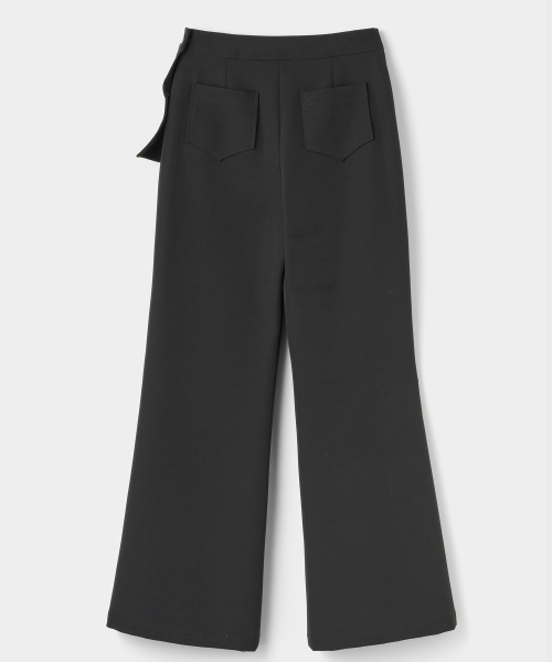 DEWEDEWE(デュイデュイ)の「ラッフルラップパンツ_ブラック(その他パンツ・レディース・その他・SMALL/MEDIUM)」の5枚目の写真