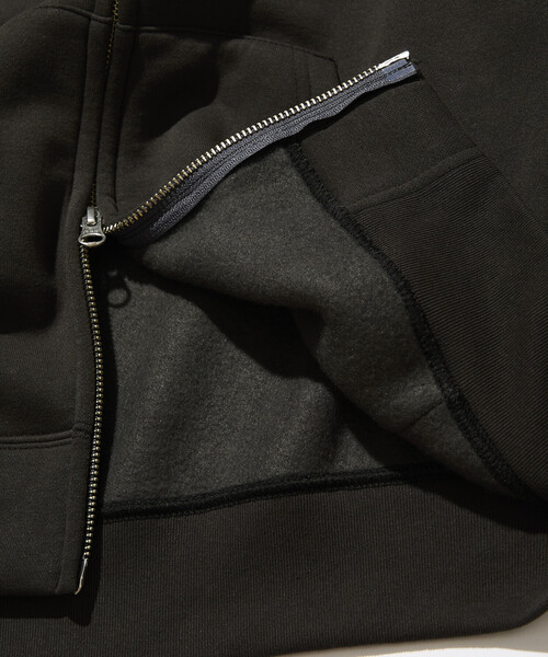 FREAK'S STORE（フリークスストア）の「限定展開 スウェット スタンドカラー ジップ ブルゾン（カーディガン/ボレロ・メンズ・ブラック/チャコールグレー/グレー・SMALL/MEDIUM/LARGE）」の9枚目の写真