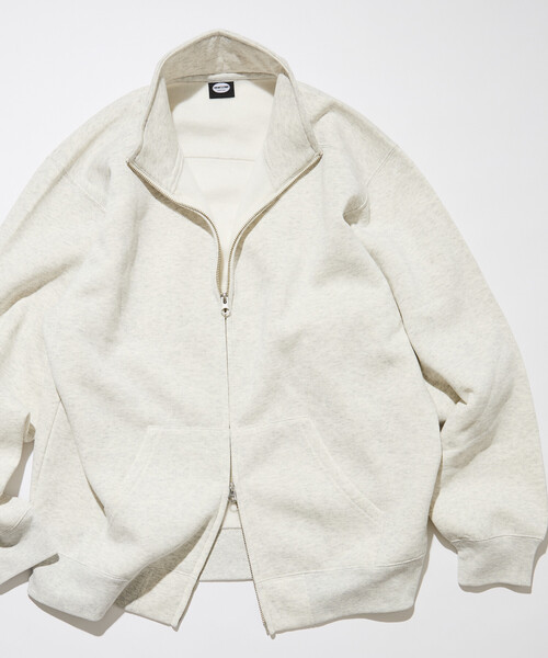 FREAK'S STORE（フリークスストア）の「限定展開 スウェット スタンドカラー ジップ ブルゾン（カーディガン/ボレロ・メンズ・ブラック/チャコールグレー/グレー・SMALL/MEDIUM/LARGE）」の14枚目の写真