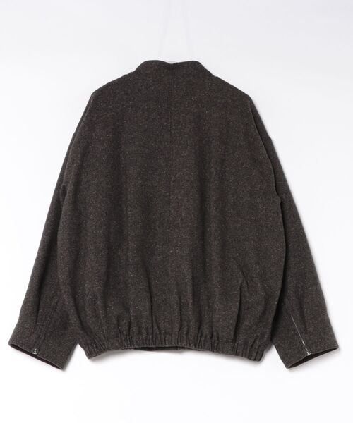 TODAYFUL(トゥデイフル)の「TODAYFUL Silknep Tweed Blouson(ブルゾン・レディース・ダークブラウン/ベージュ・36/38)」の13枚目の写真