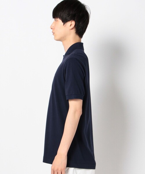SHIPS（シップス）の「LACOSTE: 【L1212】 ポロシャツ（ポロシャツ・メンズ・ネイビー/ブラック/ホワイト・LARGE/X-SMALL/X-LARGE/MEDIUM/SMALL）」の8枚目の写真