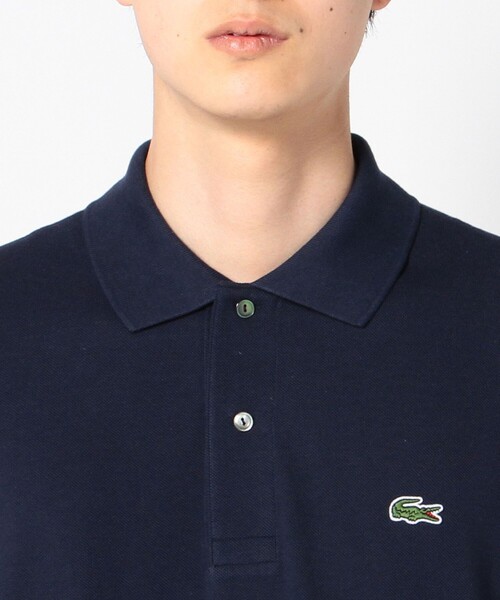 SHIPS（シップス）の「LACOSTE: 【L1212】 ポロシャツ（ポロシャツ・メンズ・ネイビー/ブラック/ホワイト・LARGE/X-SMALL/X-LARGE/MEDIUM/SMALL）」の9枚目の写真