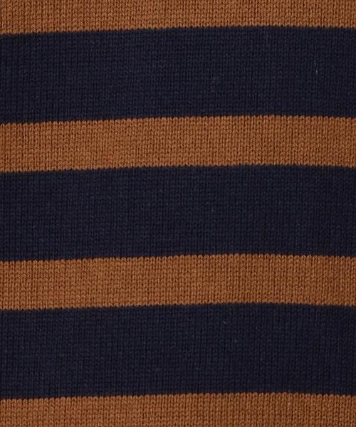 green label relaxing（グリーンレーベルリラクシング）の「【KIDS】サキゾメボーダー スソラウンド◆（Tシャツ/カットソー・キッズ・ネイビー/イエロー・105/135/115/95/125）」の6枚目の写真