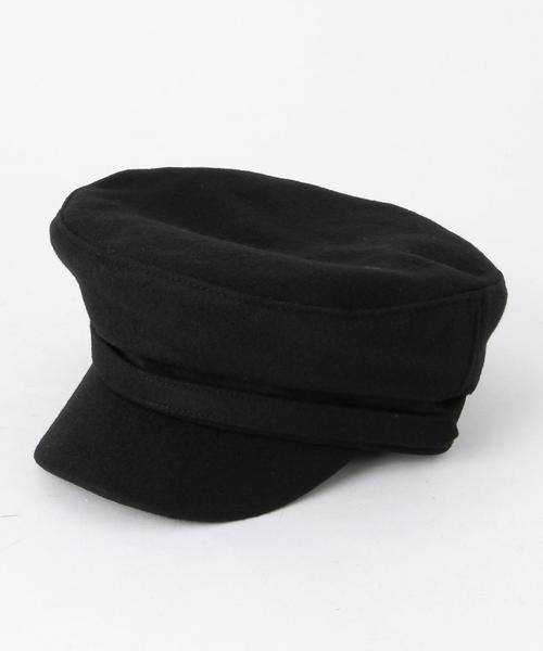 BEAUTY&YOUTH UNITED ARROWS（ビューティーアンドユースユナイテッドアローズ）の「BY マリン フェルトハット ◆（ハンチング/ベレー帽・レディース・ブラック/ベージュ・FREE）」の5枚目の写真