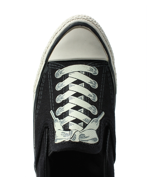 HYSTERIC MINI（ヒステリックミニ）の「FAKE string スリッポン（スニーカー・キッズ・ブラック・XS.P/SMALL/MEDIUM/X-LARGE）」の3枚目の写真