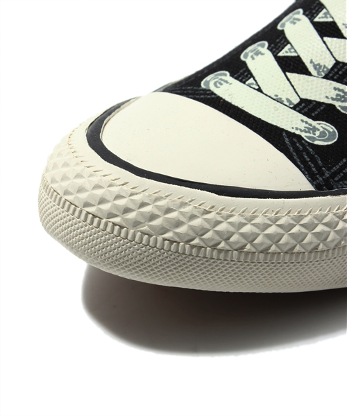 HYSTERIC MINI（ヒステリックミニ）の「FAKE string スリッポン（スニーカー・キッズ・ブラック・XS.P/SMALL/MEDIUM/X-LARGE）」の4枚目の写真