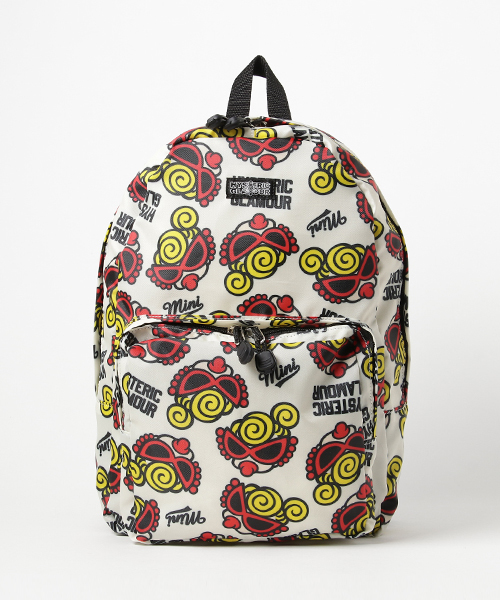 Hysteric Mini ヒステリックミニ の Mini Face総柄 Day Pack バックパック リュック Wear