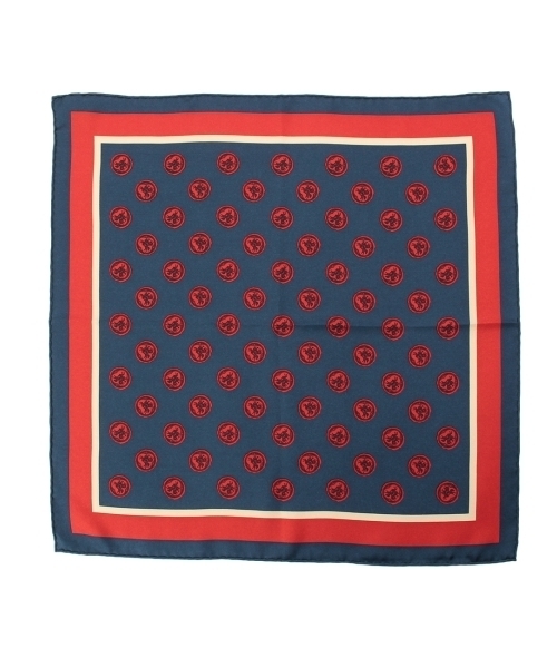 Manipuri マニプリ の Manipuri レトロ柄スカーフ バンダナ スカーフ Wear