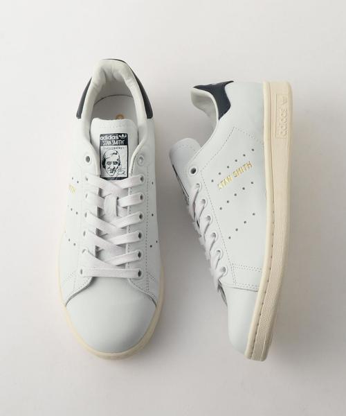 adidas（アディダス）の「【WEB限定】adidas STAN SMITH〈アディダス〉◆（スニーカー・レディース・ライトグレー/ネイビー・24.5cm/22.5cm/23.5cm）」の2枚目の写真