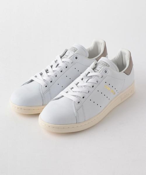 adidas（アディダス）の「【WEB限定】adidas STAN SMITH〈アディダス〉◆（スニーカー・レディース・ライトグレー/ネイビー・24.5cm/22.5cm/23.5cm）」の3枚目の写真