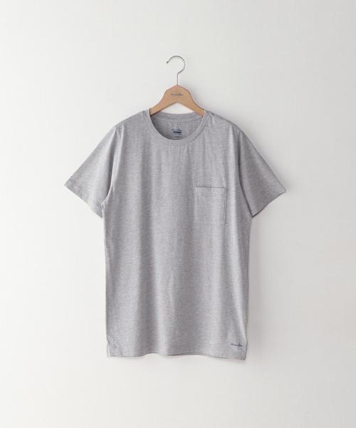 Steven Alan(スティーブンアラン)の「<Steven Alan> USA T/C CREW SSL GRAY/Tシャツ ◆(Tシャツ/カットソー・メンズ・グレー・MEDIUM/SMALL/LARGE)」の5枚目の写真