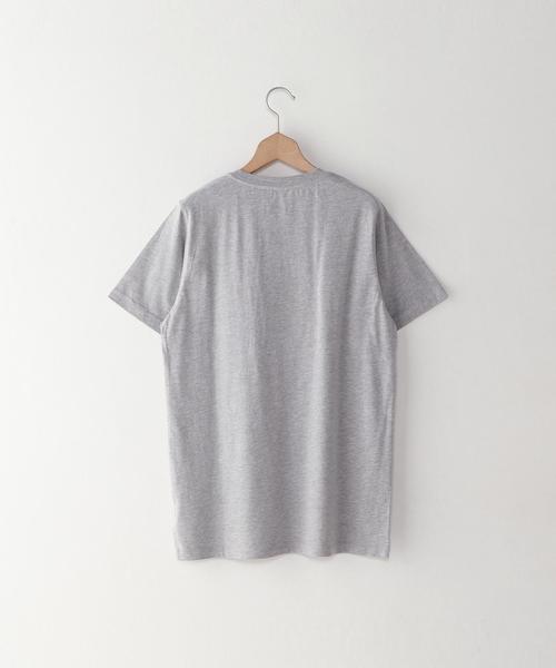 Steven Alan(スティーブンアラン)の「<Steven Alan> USA T/C CREW SSL GRAY/Tシャツ ◆(Tシャツ/カットソー・メンズ・グレー・MEDIUM/SMALL/LARGE)」の6枚目の写真