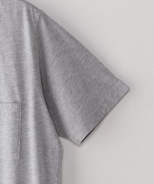 Steven Alan(スティーブンアラン)の「<Steven Alan> USA T/C CREW SSL GRAY/Tシャツ ◆(Tシャツ/カットソー・メンズ・グレー・MEDIUM/SMALL/LARGE)」の8枚目の写真