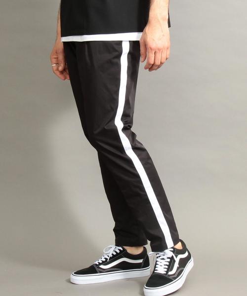 BEAUTY&YOUTH UNITED ARROWS（ビューティーアンドユースユナイテッドアローズ）の「BY サイドライン 1P パンツ ◆（スラックス・メンズ・ネイビー/ブラック・SMALL/MEDIUM/X-LARGE/LARGE）」の13枚目の写真