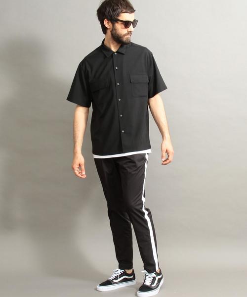 BEAUTY&YOUTH UNITED ARROWS（ビューティーアンドユースユナイテッドアローズ）の「BY サイドライン 1P パンツ ◆（スラックス・メンズ・ネイビー/ブラック・SMALL/MEDIUM/X-LARGE/LARGE）」の5枚目の写真