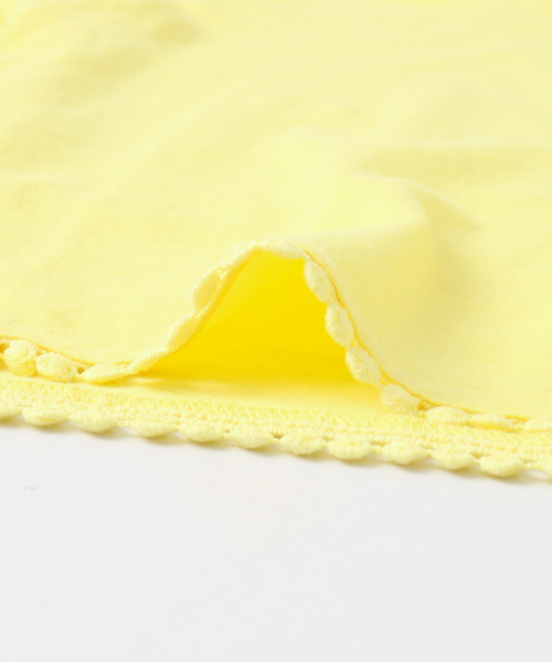 URBAN RESEARCH（アーバンリサーチ）の「つぶつぶレースTシャツ（Tシャツ/カットソー・レディース・カーキ/ブラック/イエロー/オフホワイト・FREE）」の10枚目の写真