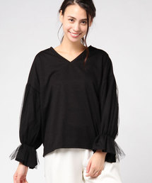 LOWRYS FARM | チュールカサネ／ＬＳ　769219(Tシャツ/カットソー)