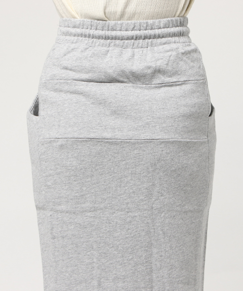 SLY（スライ）の「SEAM SW M/SK（スカート・レディース・ワインレッド/トップグレー/ブラック・1/2）」の8枚目の写真