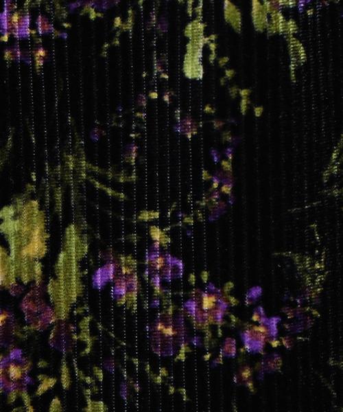 BEAUTY&YOUTH UNITED ARROWS（ビューティーアンドユースユナイテッドアローズ）の「BY ベロアプリントマキシスカート（スカート・レディース・ダークブラウン/ネイビー・FREE）」の9枚目の写真