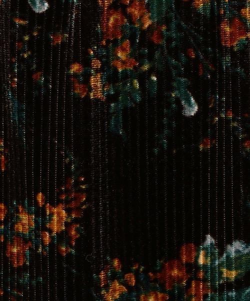 BEAUTY&YOUTH UNITED ARROWS（ビューティーアンドユースユナイテッドアローズ）の「BY ベロアプリントマキシスカート（スカート・レディース・ダークブラウン/ネイビー・FREE）」の11枚目の写真