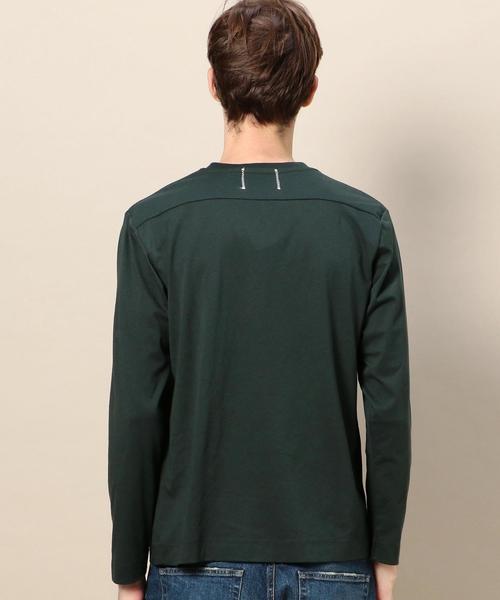 BEAUTY&YOUTH UNITED ARROWS(ビューティーアンドユースユナイテッドアローズ)の「BY サーモライト カットソー ◆(Tシャツ/カットソー・メンズ・ホワイト/グレー/ダークグリーン/ネイビー・MEDIUM/SMALL/X-LARGE/LARGE)」の10枚目の写真