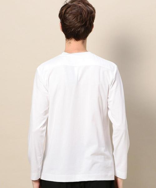 BEAUTY&YOUTH UNITED ARROWS(ビューティーアンドユースユナイテッドアローズ)の「BY サーモライト カットソー ◆(Tシャツ/カットソー・メンズ・ホワイト/グレー/ダークグリーン/ネイビー・MEDIUM/SMALL/X-LARGE/LARGE)」の14枚目の写真