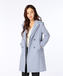 通勤にも着られるカラーコート アイスブルーコート で冬の通勤を華やかに仕上げよう Zozotown