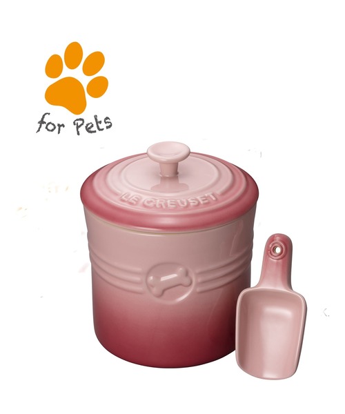ペットフード・コンテナー（スクープ付き）（その他ペットグッズ）｜Le