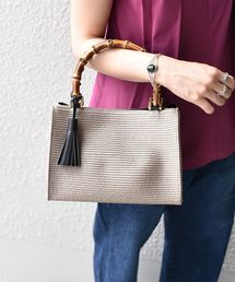 SHIPS | バンブーハンドルトート(S)◆(トートバッグ)