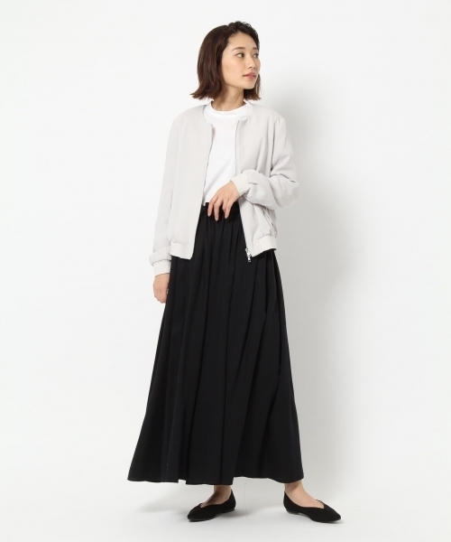 laboratory work(ラボラトリーワーク)の「ノーカラージップブルゾン(ブルゾン・レディース・グレー/ネイビー・MEDIUM)」の16枚目の写真