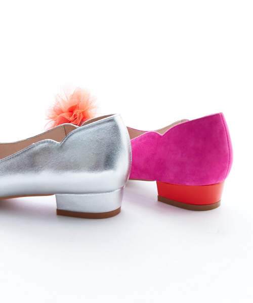 PICHE ABAHOUSE（ピシェ アバハウス）の「チュールポンポンパンプス（パンプス・レディース・ブラック/シルバー/ピンク・39/35/36/37/38/40/34）」の8枚目の写真