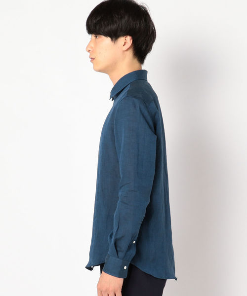 SHIPS(シップス)の「SC: Herdmans リネン レギュラーカラー シャツ(シャツ/ブラウス・メンズ・ホワイト/レッド/ロイヤルブルー・SMALL/MEDIUM/LARGE/X-LARGE)」の6枚目の写真