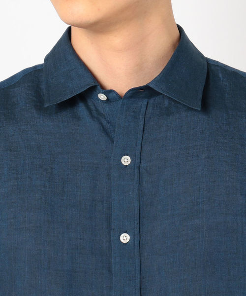 SHIPS(シップス)の「SC: Herdmans リネン レギュラーカラー シャツ(シャツ/ブラウス・メンズ・ホワイト/レッド/ロイヤルブルー・SMALL/MEDIUM/LARGE/X-LARGE)」の9枚目の写真