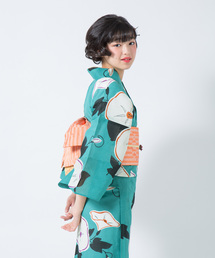 新品 芸艸堂 UNSODO 浴衣 朝顔 綿紅梅 芸艸堂（unsodo）綿紅梅 椿柄 プレタ浴衣 荻野一水 - メルカリ