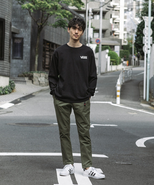 VANS(バンズ)の「別注:VANS/ヴァンズ Box Flying-V L/S T-Shirts(Tシャツ/カットソー・メンズ・ホワイト/ブラック・S/M/L)」の9枚目の写真