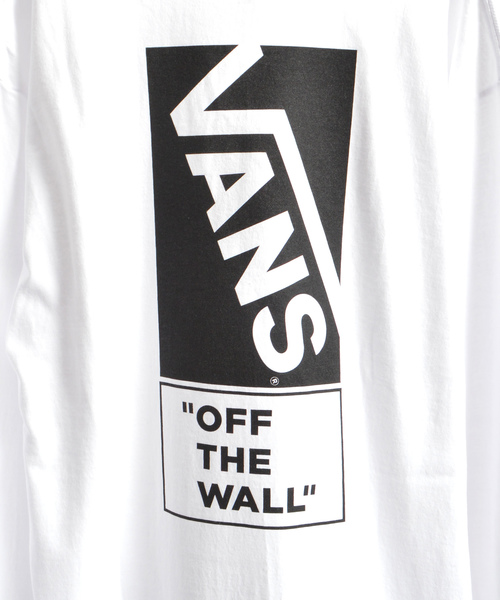 VANS(バンズ)の「別注:VANS/ヴァンズ Box Flying-V L/S T-Shirts(Tシャツ/カットソー・メンズ・ホワイト/ブラック・S/M/L)」の18枚目の写真