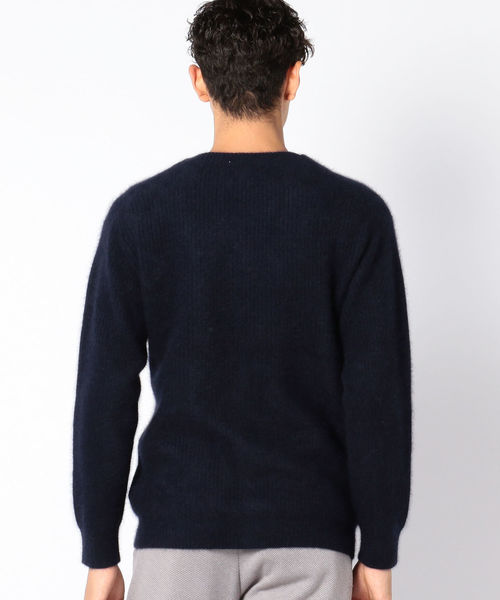 SHIPS JET BLUE（シップスジェットブルー）の「SHIPS JET BLUE: シャギーミックス アゼカーディガン（カーディガン/ボレロ・メンズ・ネイビー/グレー/カーキ・SMALL/MEDIUM/LARGE/X-SMALL）」の9枚目の写真