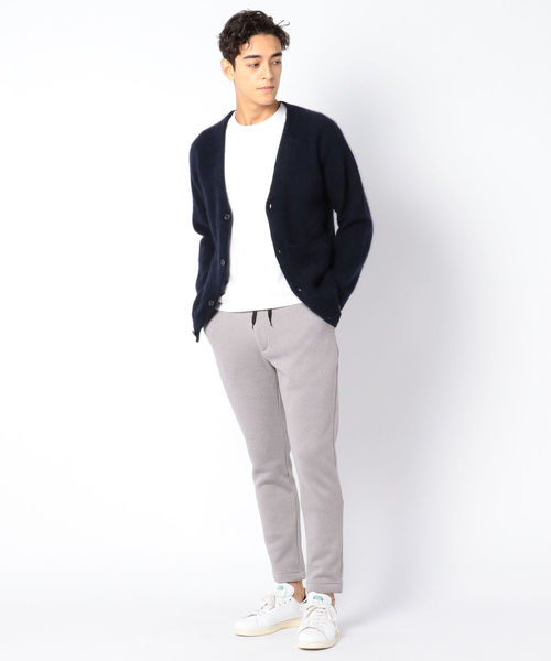 SHIPS JET BLUE（シップスジェットブルー）の「SHIPS JET BLUE: シャギーミックス アゼカーディガン（カーディガン/ボレロ・メンズ・ネイビー/グレー/カーキ・SMALL/MEDIUM/LARGE/X-SMALL）」の15枚目の写真