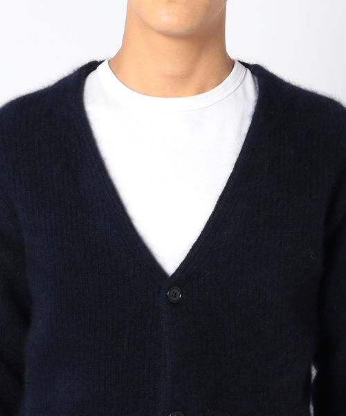 SHIPS JET BLUE（シップスジェットブルー）の「SHIPS JET BLUE: シャギーミックス アゼカーディガン（カーディガン/ボレロ・メンズ・ネイビー/グレー/カーキ・SMALL/MEDIUM/LARGE/X-SMALL）」の5枚目の写真