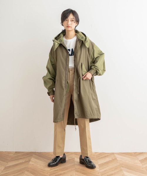 kha:ki（カーキ）の「「KHA:KI / カーキ」MIDRISE TAPERD CHINO　ミッドライズテーパードチノパンツ（チノパンツ・レディース・カーキ/ベージュ・1/2/0）」の14枚目の写真