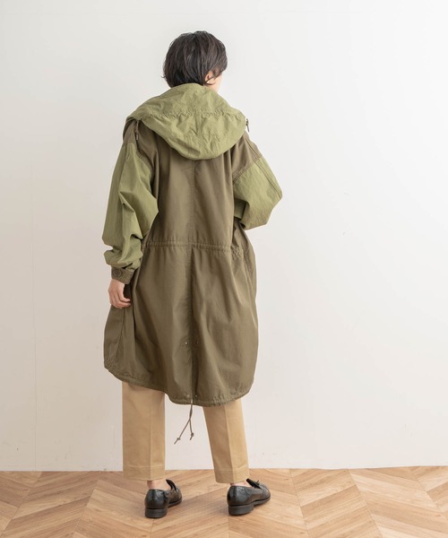 kha:ki（カーキ）の「「KHA:KI / カーキ」MIDRISE TAPERD CHINO　ミッドライズテーパードチノパンツ（チノパンツ・レディース・カーキ/ベージュ・1/2/0）」の4枚目の写真