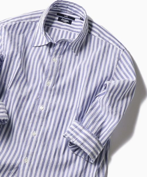 SHIPS(シップス)の「SC: Herdmans コットン/リネン 7スリーブ シャツ 19SS(シャツ/ブラウス・メンズ・グリーン/ネイビー/ダークブルー/その他/レッド/ホワイト/ブルー/コバルトブルー/オレンジ/ライトグレー・MEDIUM/LARGE/SMALL/X-LARGE)」の7枚目の写真
