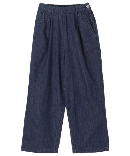 AMERICAN HOLIC（アメリカンホリック）の「ランチワイドデニム（デニムパンツ・レディース・インディゴブルー・S/M）」の4枚目の写真