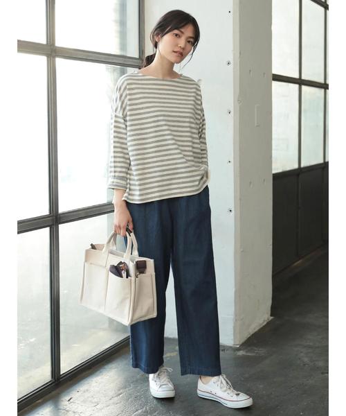 AMERICAN HOLIC（アメリカンホリック）の「ランチワイドデニム（デニムパンツ・レディース・インディゴブルー・S/M）」の12枚目の写真