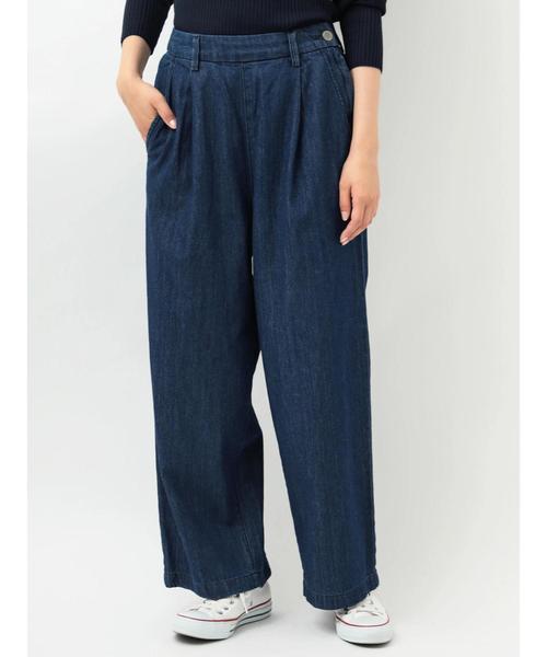 AMERICAN HOLIC（アメリカンホリック）の「ランチワイドデニム（デニムパンツ・レディース・インディゴブルー・S/M）」の6枚目の写真