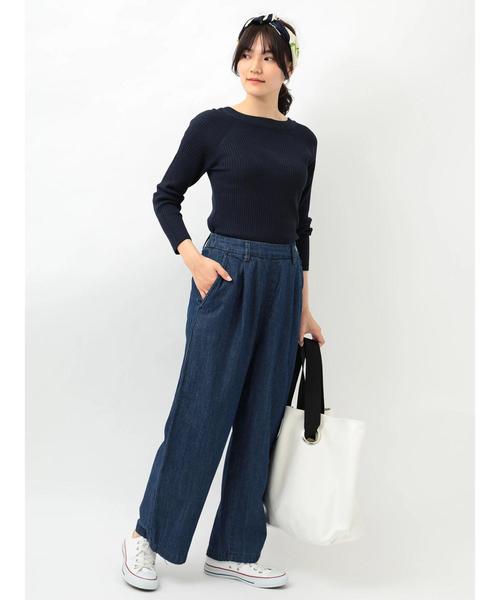 AMERICAN HOLIC（アメリカンホリック）の「ランチワイドデニム（デニムパンツ・レディース・インディゴブルー・S/M）」の19枚目の写真