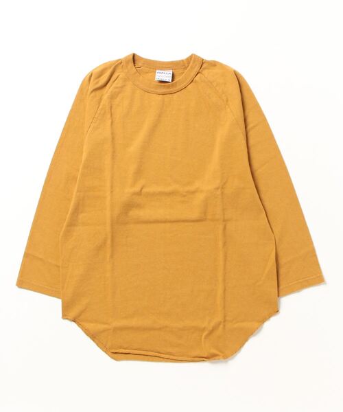 WALLA WALLA SPORT（ワラワラスポーツ）の「3/4 BASEBALL TEE SOLID / 3/4 ベースボールT ソリッド（Tシャツ/カットソー・メンズ・パープル/ブラック/ホワイト/ベージュ/モカ/チャコール/インディゴブルー/ブラック系その他/ブルー系その他/アイボリー/ネイビー/ピンク系その他/ダークカーキ/グリーン系その他/ブルー系その他2/アーミー/ブラウン系その他/ブルー系その他3/ピンク系その他2/その他/イエロー/グリーン/オレンジ/ロイヤルブルー/グリーン系その他2/ピンクベージュ/バイオレット/オレンジ系その他/モーブ系/レッド系その他2/グレイッシュベージュ/ピンク系その他3/黄土色系/ライトグレー系1/グレイッシュブルー/黄土色系1/エメラルドブルー/マジェンタ/マスタード/レンガ/グリーン系その他3/グレー/ダークブラウン/グリーン系その他4/ワイン系2/イエロー系その他3・SMALL/MEDIUM/LARGE/X-LARGE/XX-LARGE/XXX-LARGE）」の10枚目の写真