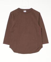 WALLA WALLA SPORT（ワラワラスポーツ）の「3/4 BASEBALL TEE SOLID / 3/4 ベースボールT ソリッド（Tシャツ/カットソー）」