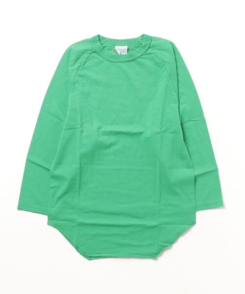 WALLA WALLA SPORT（ワラワラスポーツ）の「3/4 BASEBALL TEE SOLID / 3/4 ベースボールT ソリッド（Tシャツ/カットソー・メンズ・パープル/ブラック/ホワイト/ベージュ/モカ/チャコール/インディゴブルー/ブラック系その他/ブルー系その他/アイボリー/ネイビー/ピンク系その他/ダークカーキ/グリーン系その他/ブルー系その他2/アーミー/ブラウン系その他/ブルー系その他3/ピンク系その他2/その他/イエロー/グリーン/オレンジ/ロイヤルブルー/グリーン系その他2/ピンクベージュ/バイオレット/オレンジ系その他/モーブ系/レッド系その他2/グレイッシュベージュ/ピンク系その他3/黄土色系/ライトグレー系1/グレイッシュブルー/黄土色系1/エメラルドブルー/マジェンタ/マスタード/レンガ/グリーン系その他3/グレー/ダークブラウン/グリーン系その他4/ワイン系2/イエロー系その他3・SMALL/MEDIUM/LARGE/X-LARGE/XX-LARGE/XXX-LARGE）」の15枚目の写真